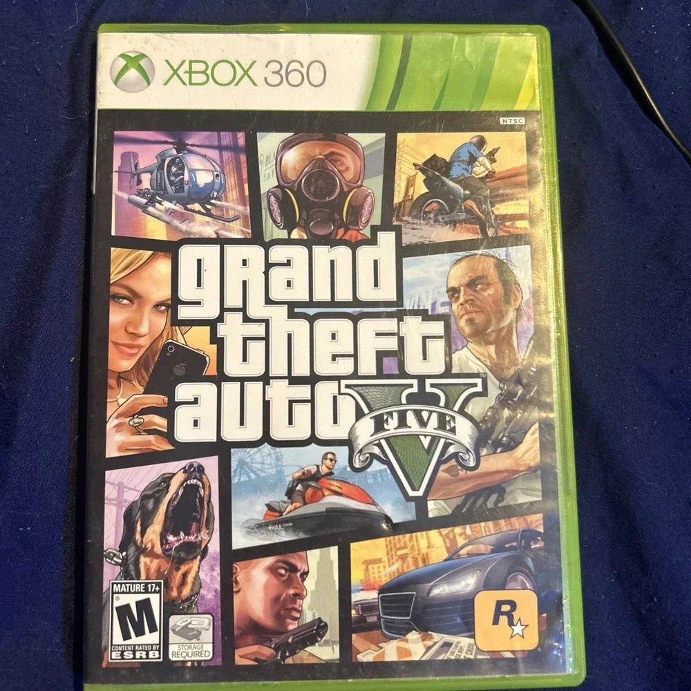 Grand Theft Auto V Xbox 360 With Map